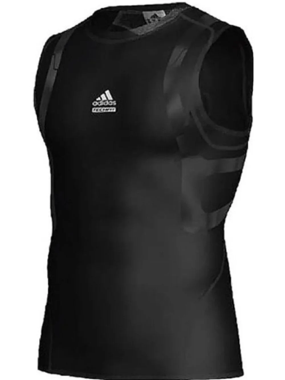 Adidas P92474 Techfit Powerweb Sleeveless Compression Tank Black ( XS )